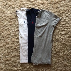 Ralph Lauren V-neck Tee Bundle